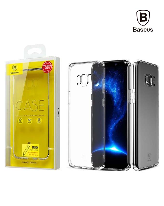 Baseus Simple Series Case Samsung Galaxy S8 Plus - Transparent (ARSAS8P-02)